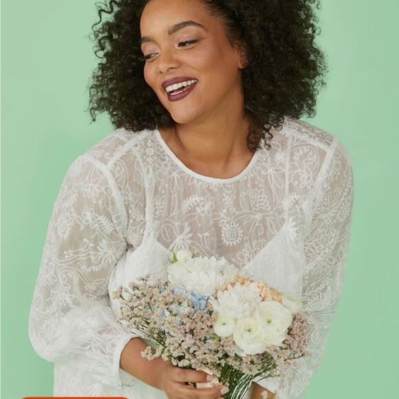 BNWT ModCloth Just the Beginning Maxi Dress 1X -MSRP $199 - Picture 4 of 13